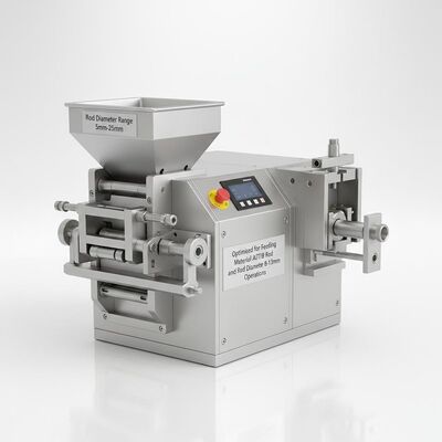 Staafdiameterbereik 5mm 25mm Staafvoedingseenheid geoptimaliseerd voor voedingsmateriaal AlTiB Staaf en Staafdiameter 8-13mm Operaties