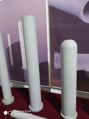 Zwarte van de Beschermingsbuizen van het Nitridethermokoppel van het het Siliciumthermokoppel de Beschermingsbuizen 200mm